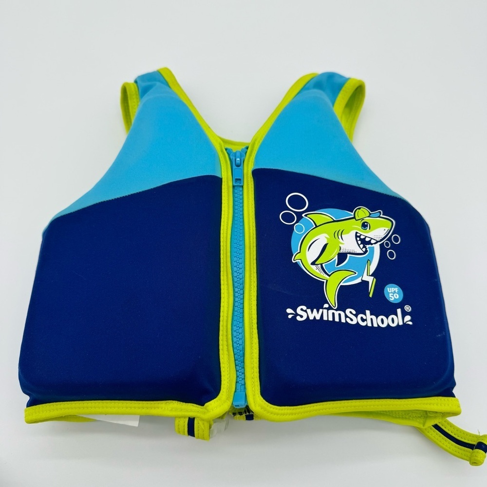Swim School Kids Trainer Vest Level 2 With Adjustable Safety Strap 2-4 Years